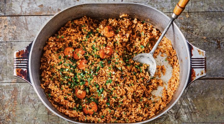 Mosquito Supper Club Shrimp Jambalaya
